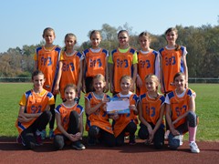 Rejonowe Igrzyska Dzieci  w sztafetowych biegach przełajowych (6)